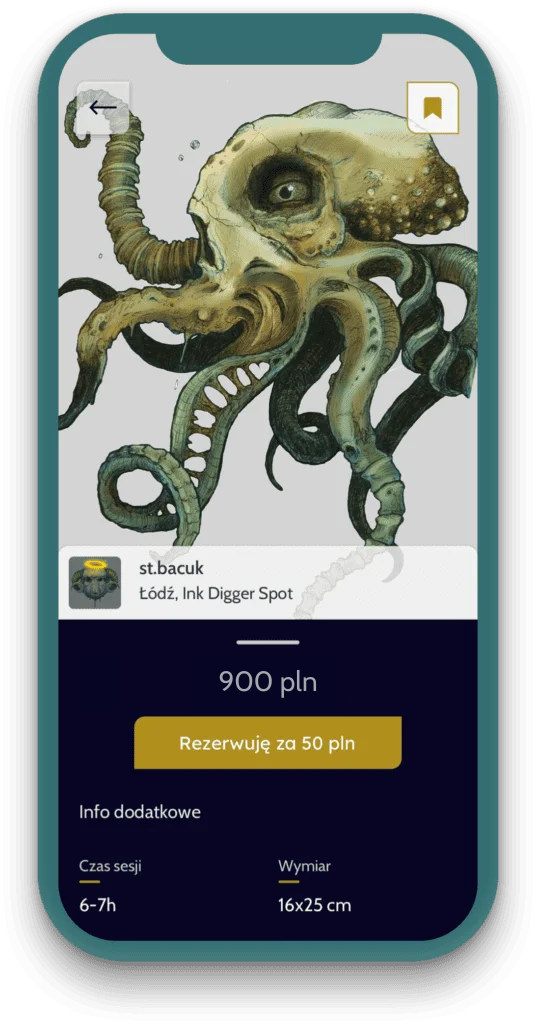 Kalendarz rezerwacji tatuażu